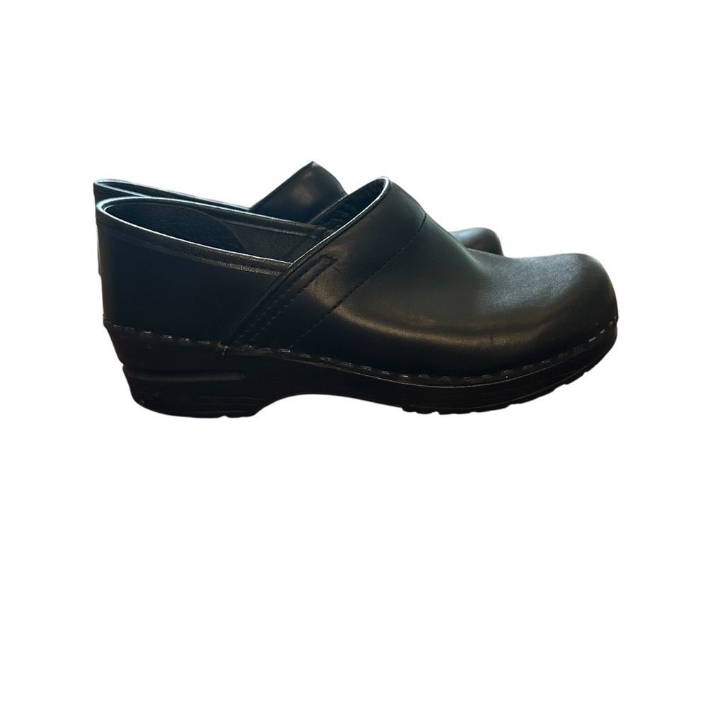 Dansko Black Slip On Clogs Size 36